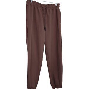 Athleta Metropolis Jogger Women's Sz 6 Mauve Purple/Gray Elastic Waist Tapered